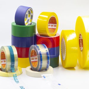 Băng dính in chữ cảnh báo