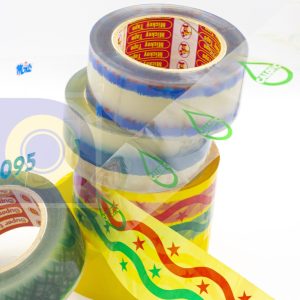 Ứng dụng của băng dính in logo